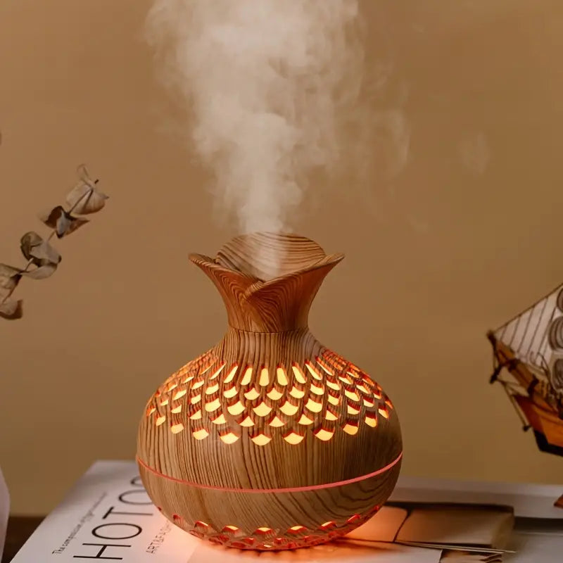 Dekorativer Aromadiffusor für zu Hause - Ätheröldiffusor zur Entspannung, für eine angenehme Schlafzimmeratmosphäre und tägliche Aromatherapie