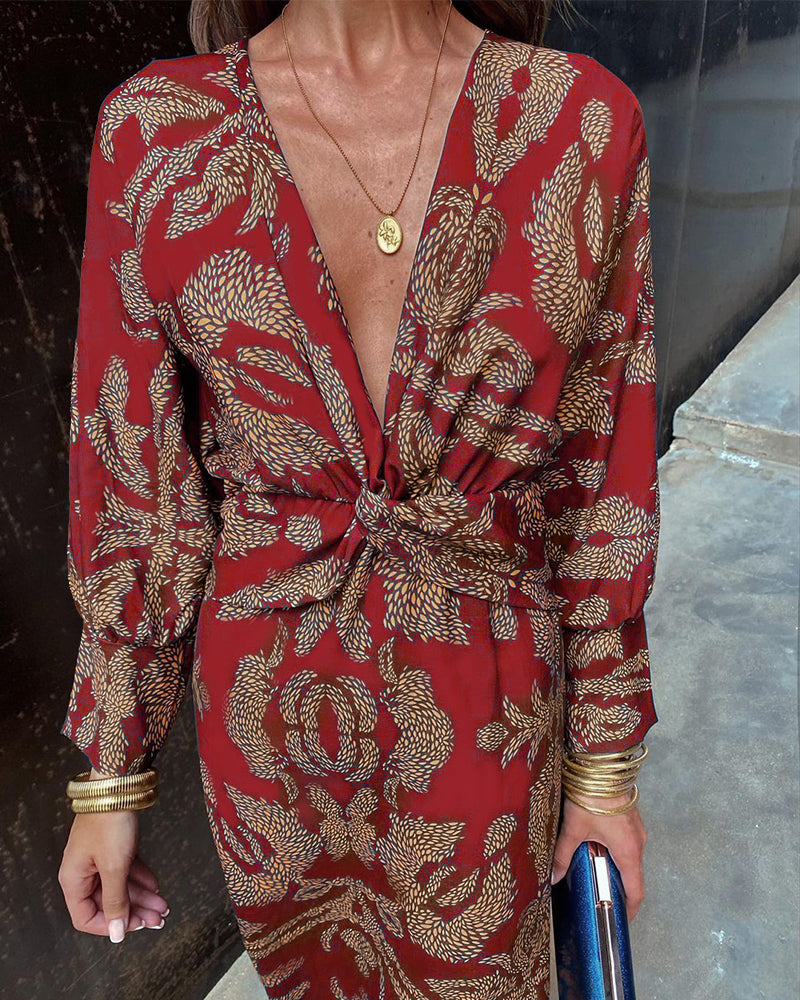 NOVA – Effortlessly Stylish Boho Wrap Dress
