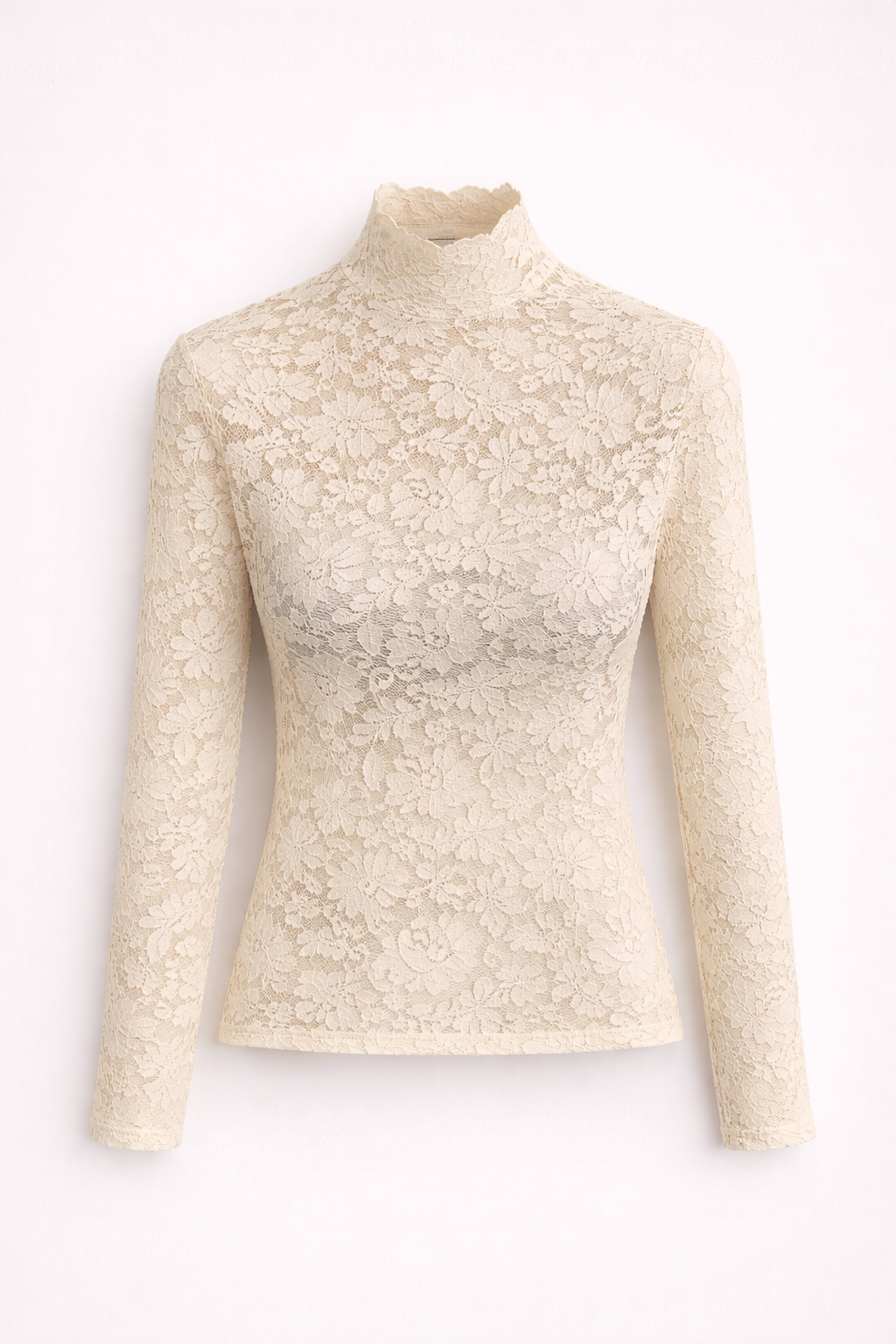 Blusa elegante de encaje