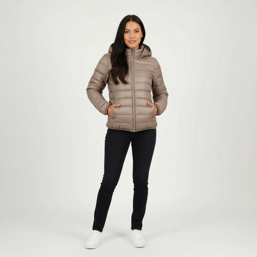 Janice Veste matelassée pour femme à coupe sportive, pour un confort optimal