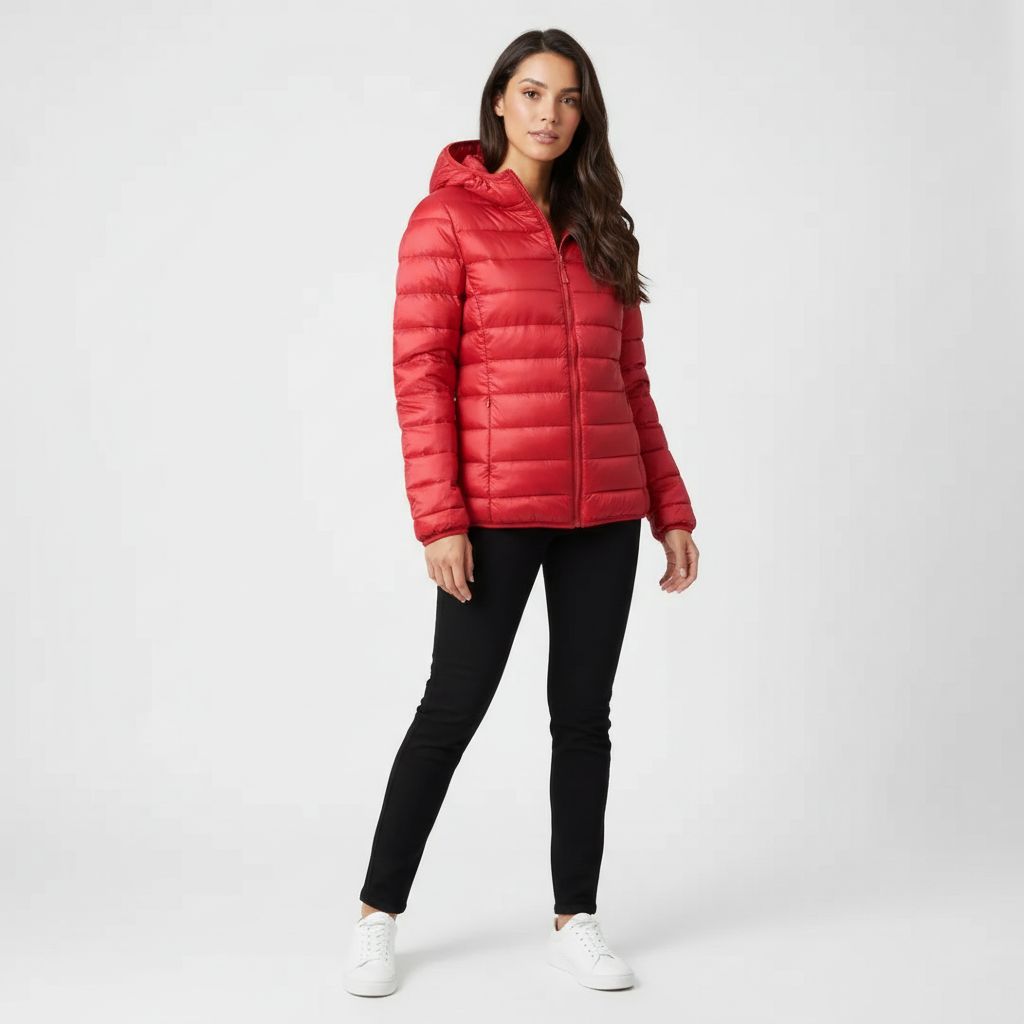 Janice Veste matelassée pour femme à coupe sportive, pour un confort optimal