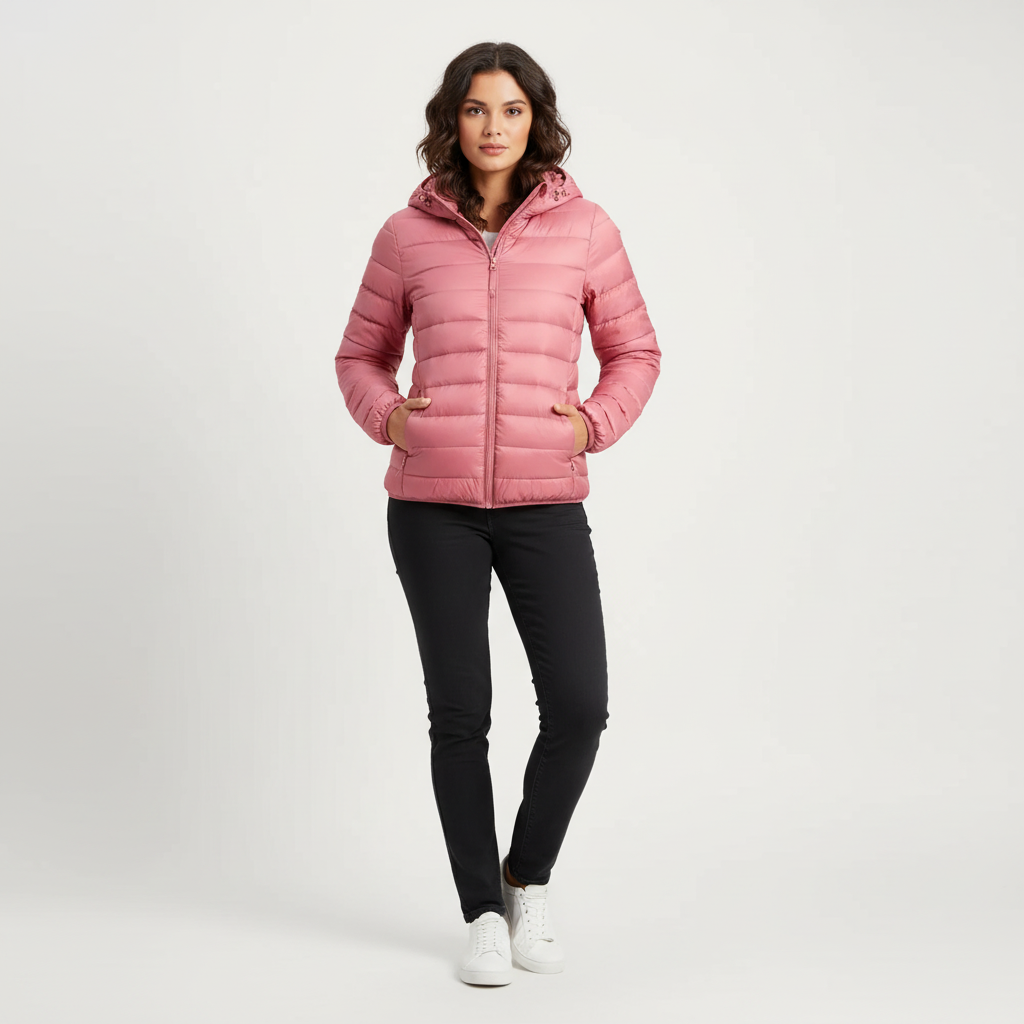Janice Veste matelassée pour femme à coupe sportive, pour un confort optimal