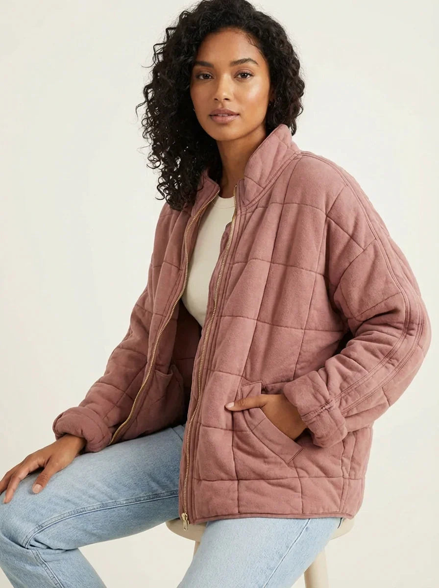 Gemütliche Steppjacke für Damen