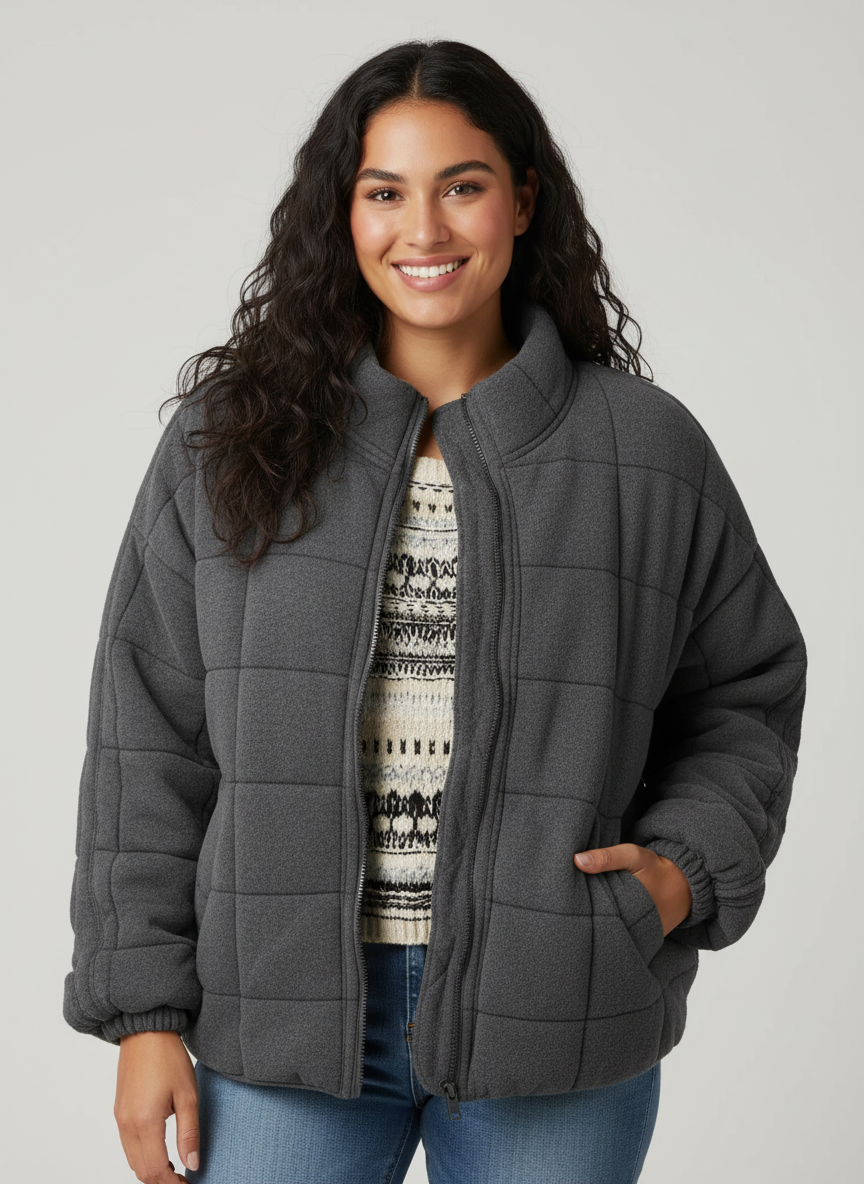 Gemütliche Steppjacke für Damen