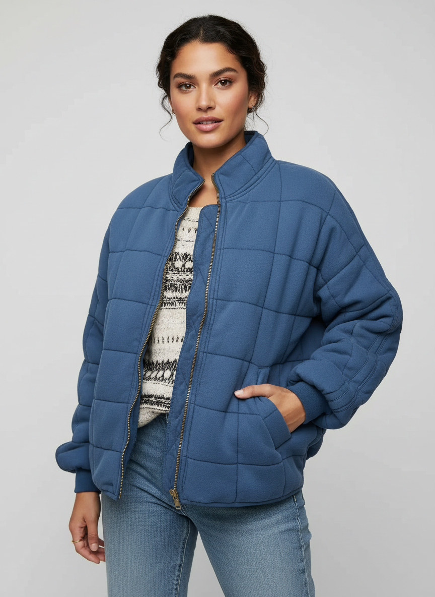 Gemütliche Steppjacke für Damen