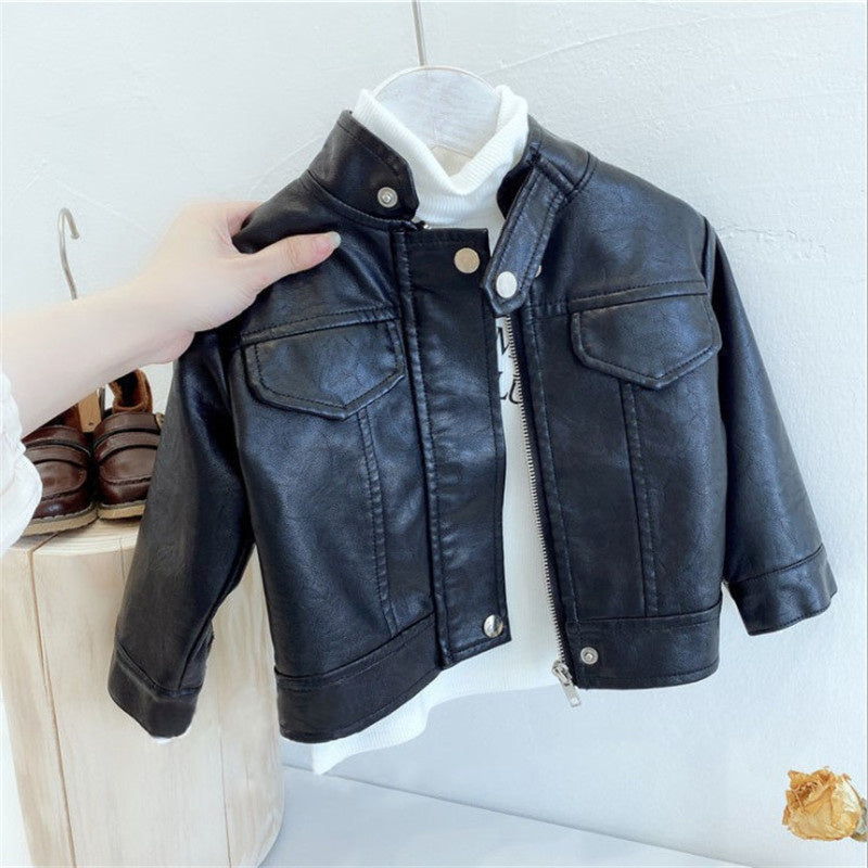 Vestes en cuir intemporelles pour garçons