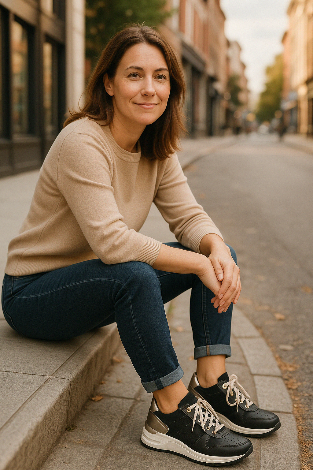 Elodie Maren. - Chaussures de marche orthopédiques pour femme offrant un bon soutien