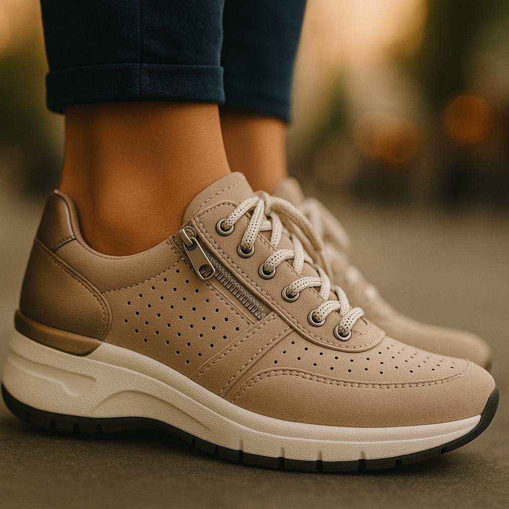 Elodie Maren. - Chaussures de marche orthopédiques pour femme offrant un bon soutien