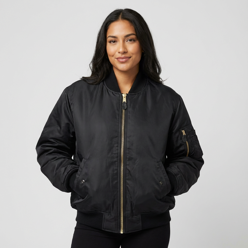 Lucy Eva - Zeitlose Utility-Bomberjacke