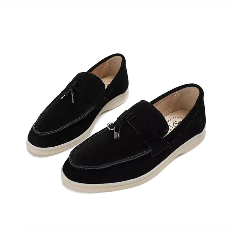 Arden Mae. – Damen-Loafer mit spitzer Zehenkappe