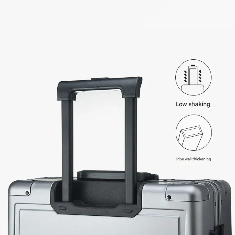 Valise rigide durable pour les voyages - Bagage léger à roulettes pivotantes pour les voyages d'affaires et les vacances