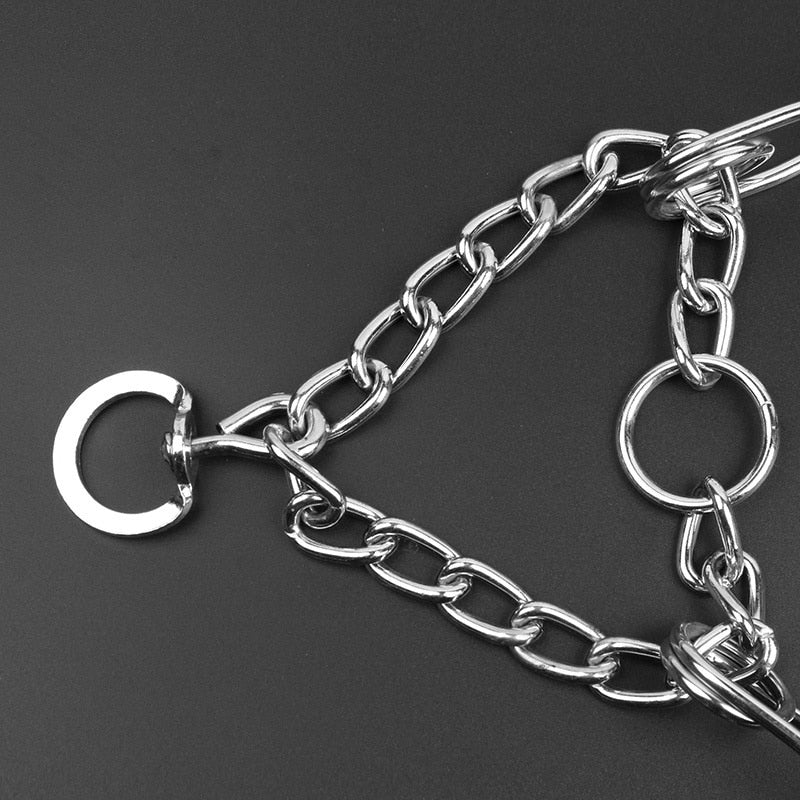 Adjustable Dog Pincher Collar - Secure Training Tool for Enhanced Control