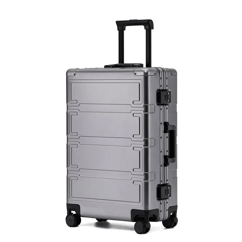 Valise rigide durable pour les voyages - Bagage léger à roulettes pivotantes pour les voyages d'affaires et les vacances