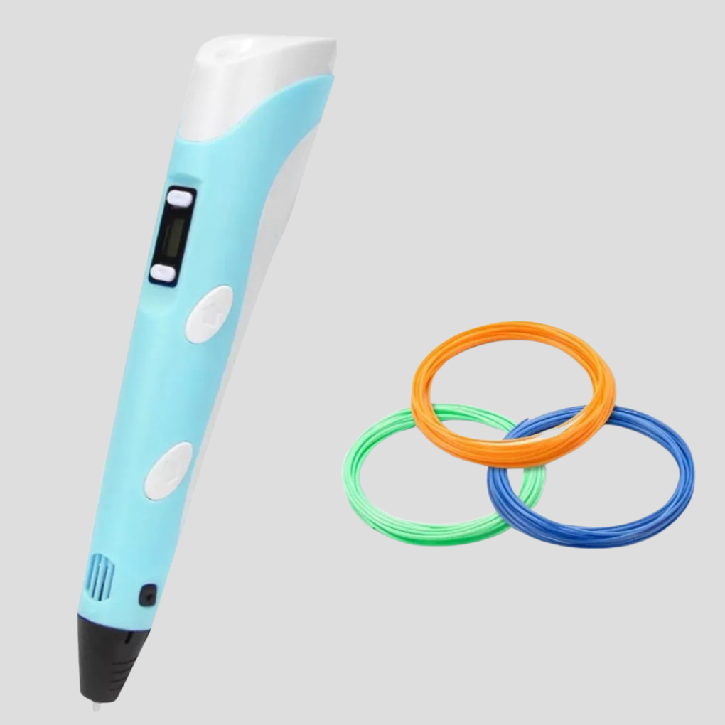 3D-Zeichenstift – Einstellbare Geschwindigkeit, USB-betrieben, kompatibel mit PLA-/ABS-Filamenten