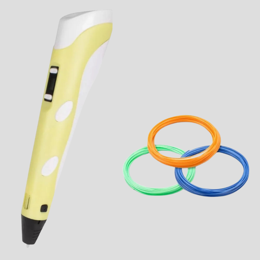3D-Zeichenstift – Einstellbare Geschwindigkeit, USB-betrieben, kompatibel mit PLA-/ABS-Filamenten