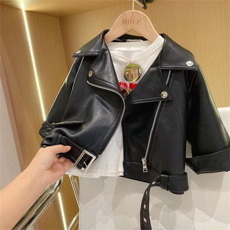 Vestes en cuir intemporelles pour garçons