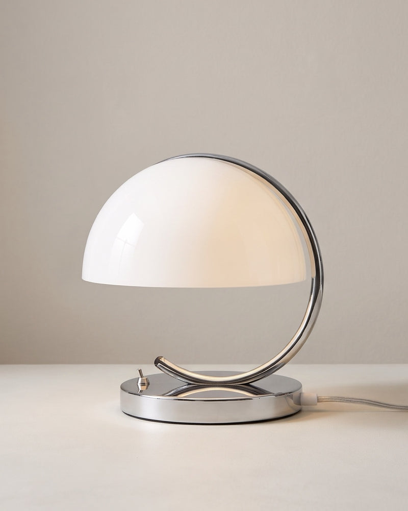 The Chrome Arc Table Lamp