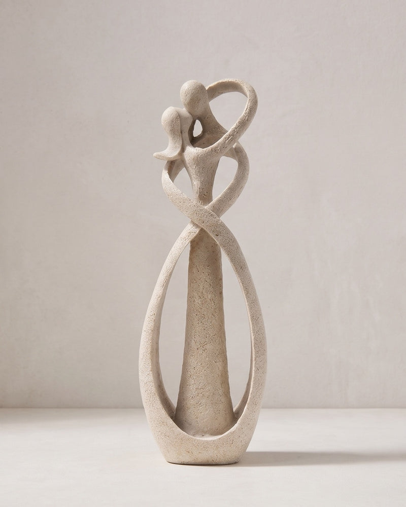 La escultura del abrazo