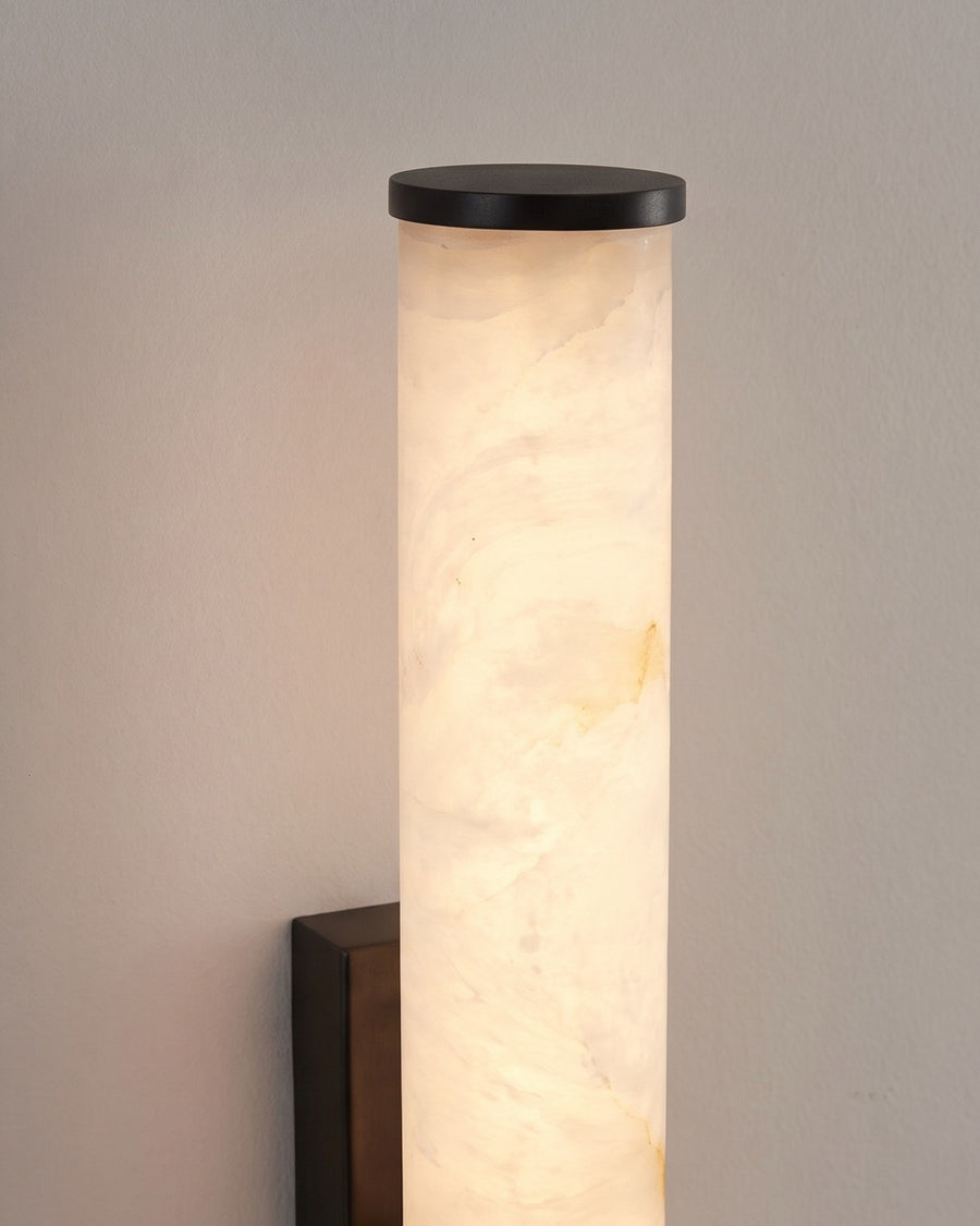The Linear Marbled Sconce