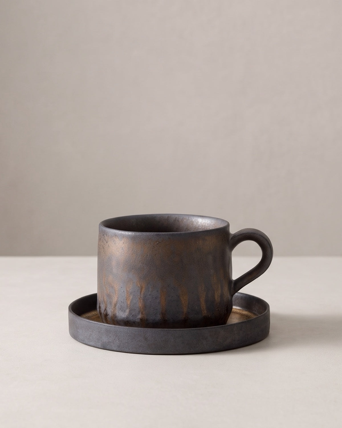 The Textured Cup & Saucer