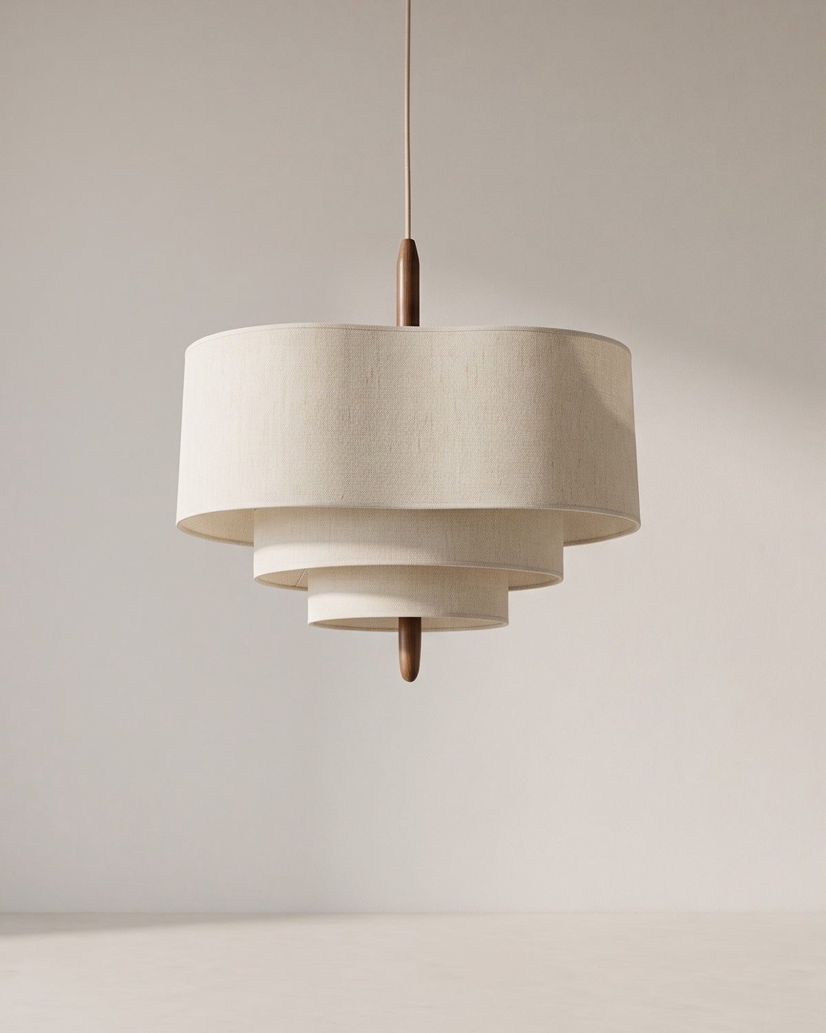 The Tiered Fabric Pendant