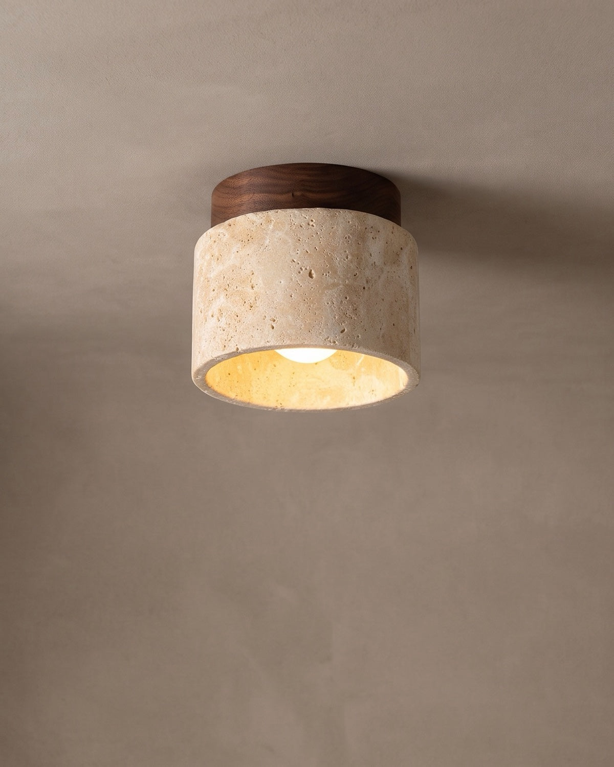 The Travertine Ceiling Light