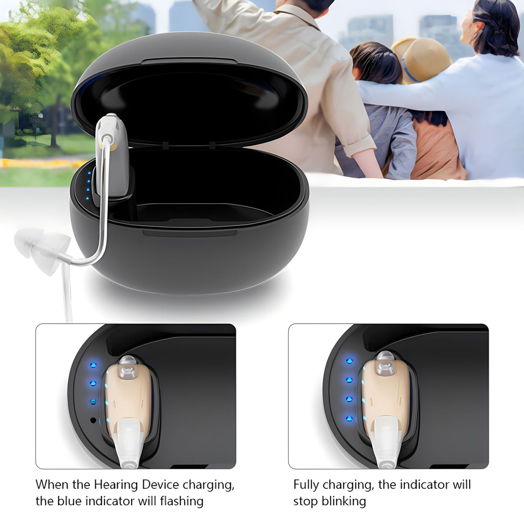 Bluetooth Hearing Aids with Noise Reduction Rechargeable Battery and Behind the Ear Design - Image 15