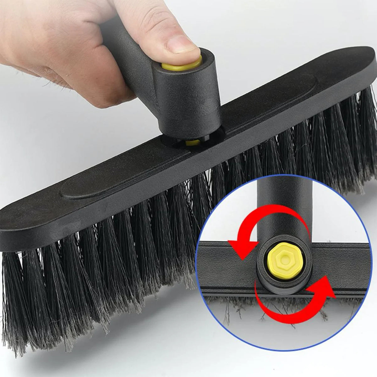Car Snow Brush and Ice Scraper with Rotating Head and Extendable Pole - Image 4