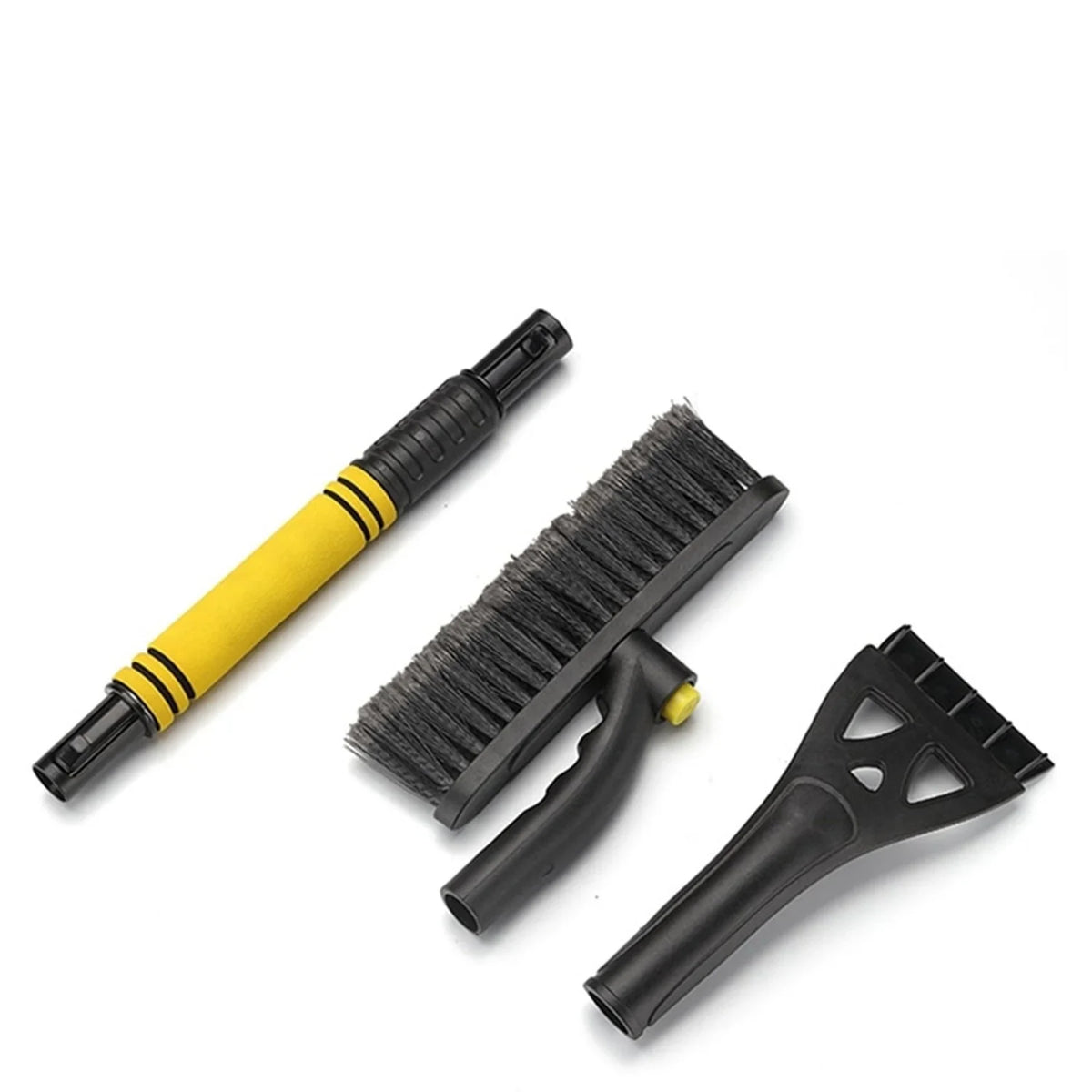Car Snow Brush and Ice Scraper with Rotating Head and Extendable Pole - Image 5