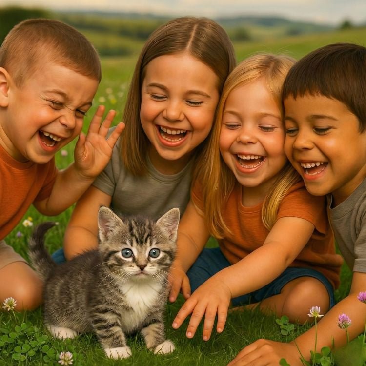 Chaton robot interactif tigré gris - Jouet électronique réaliste qui marche et miaule