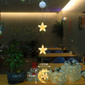 Christmas Window Lights with Suction Cup Battery Box and Warm LED Pendants - Image 2