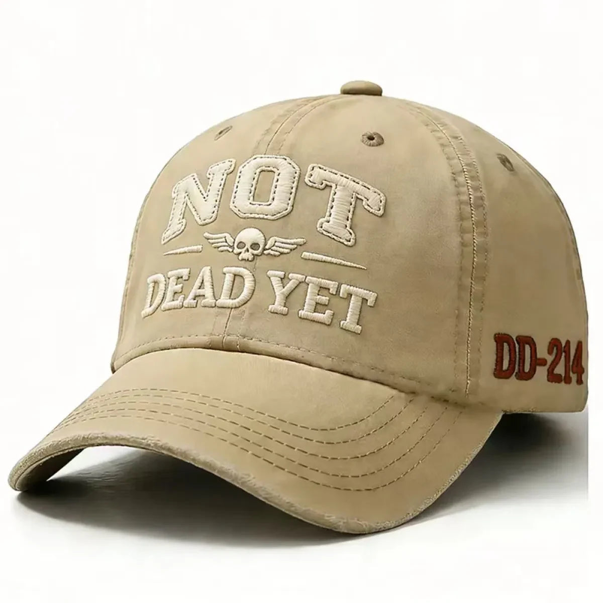 Custom Baseball Caps with Distressed Washed Cotton and Embroidered Vintage Retro Design - Image 9
