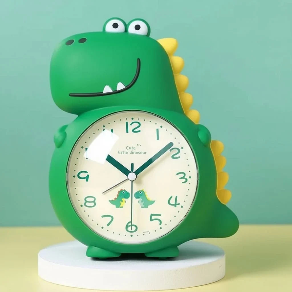 Dinosaur Analog Alarm Clock with Gentle Wake-Up Light - Image 5