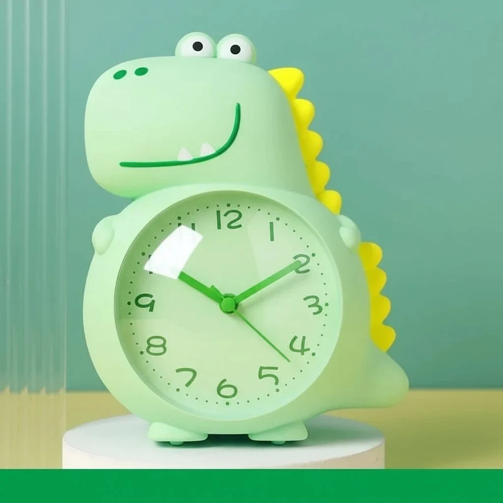 Dinosaur Analog Alarm Clock with Gentle Wake-Up Light - Image 8