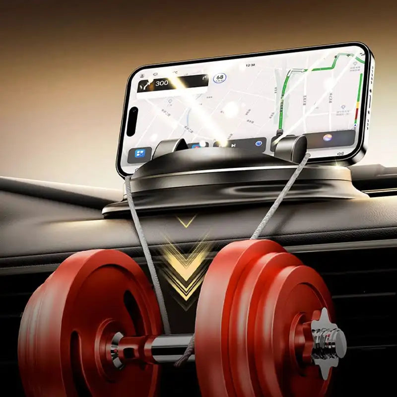 360° RotateX - Support de téléphone rotatif pour voiture | Fixation pour tableau de bord et grille d’aération | Ajustement universel