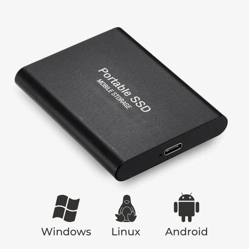 External Ssd Portable Solid State Drive with Usb-C and Fast Data Transfer - Image 8
