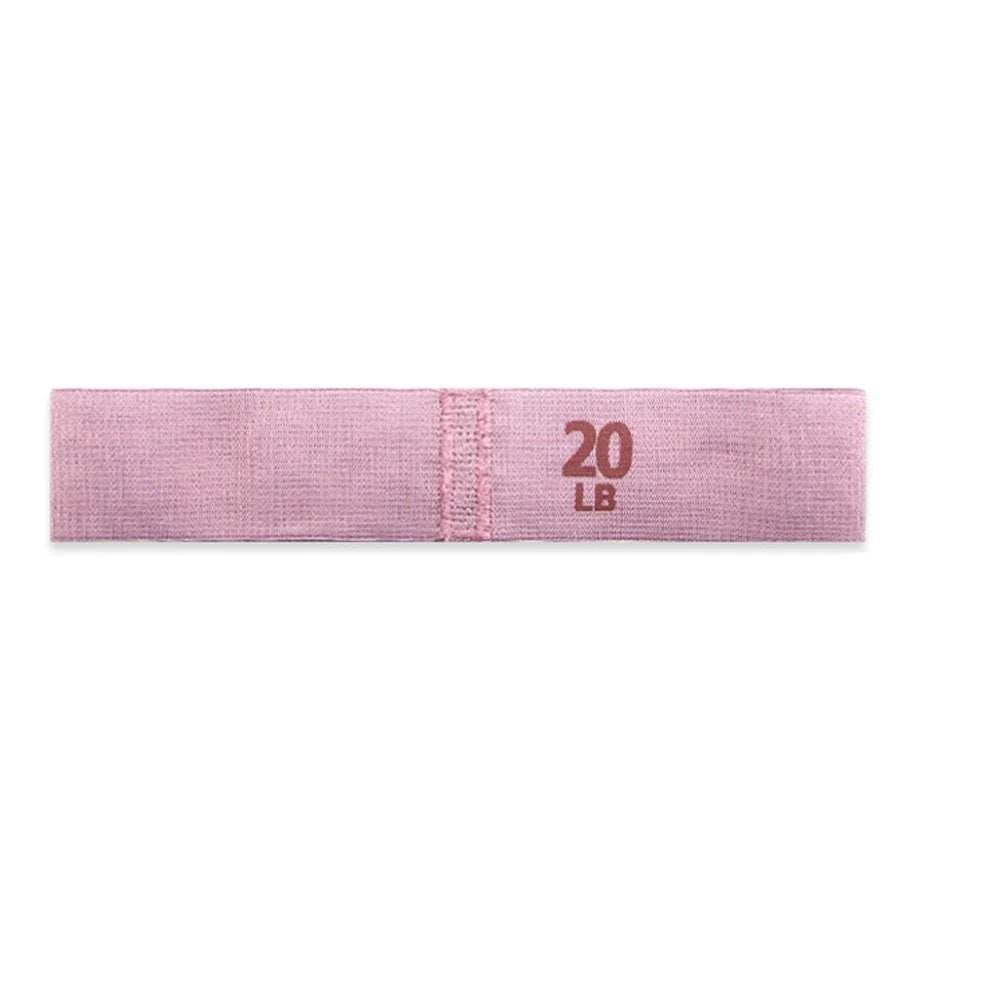 Fabric Resistance Bands Loop Non-Slip Silicone Grip Textured Woven - Image 6