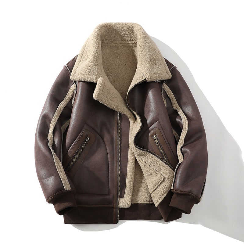 The Faux-Leather Aviator