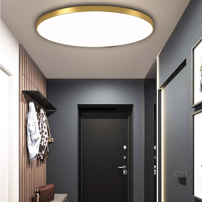 LED Ceiling Light Fixture with Flush Mount Design and Bright Modern Round Illumination - Image 12
