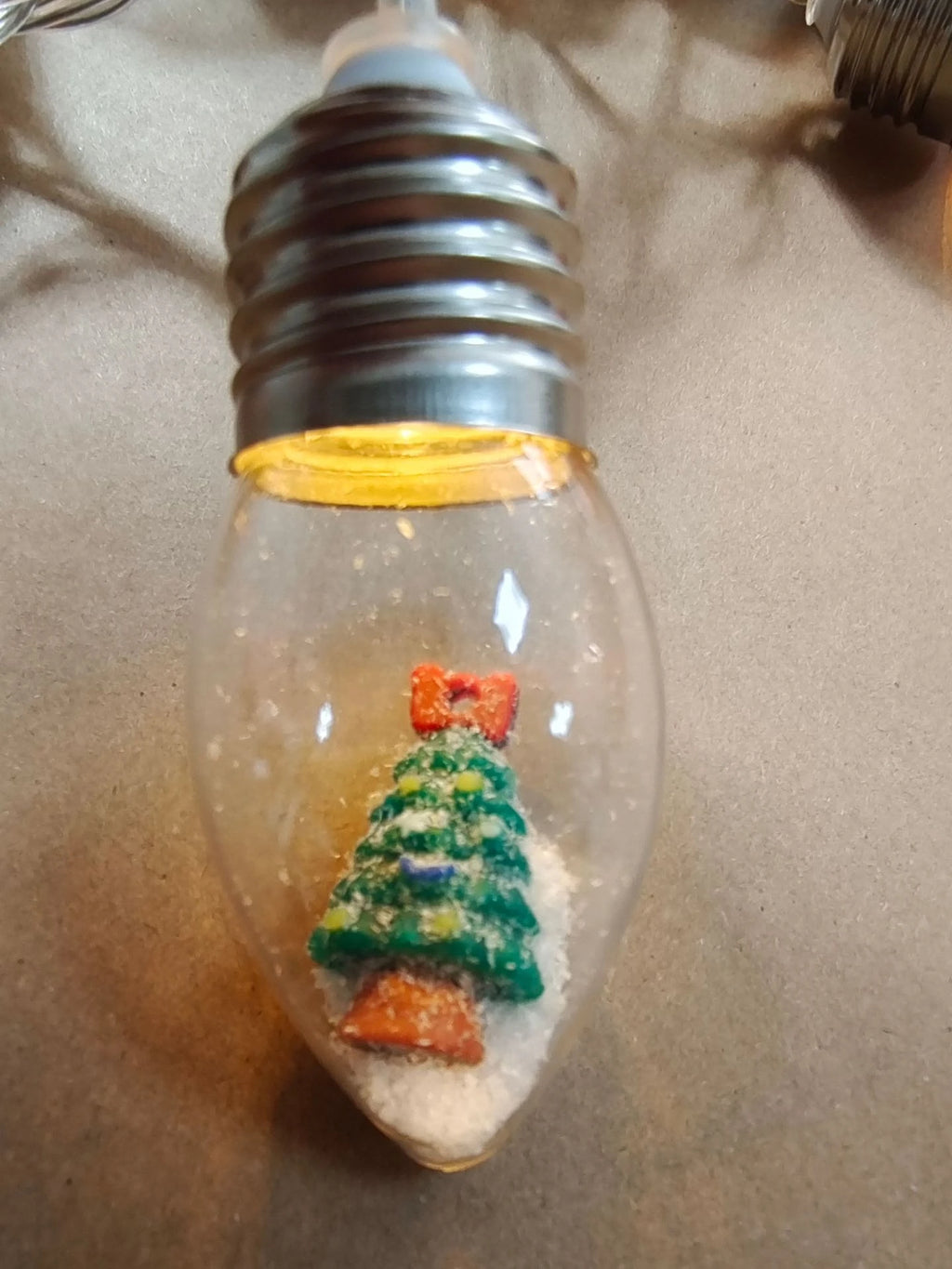 LED Christmas String Lights with Warm White Glow and Miniature Figurine Bulbs - Image 13