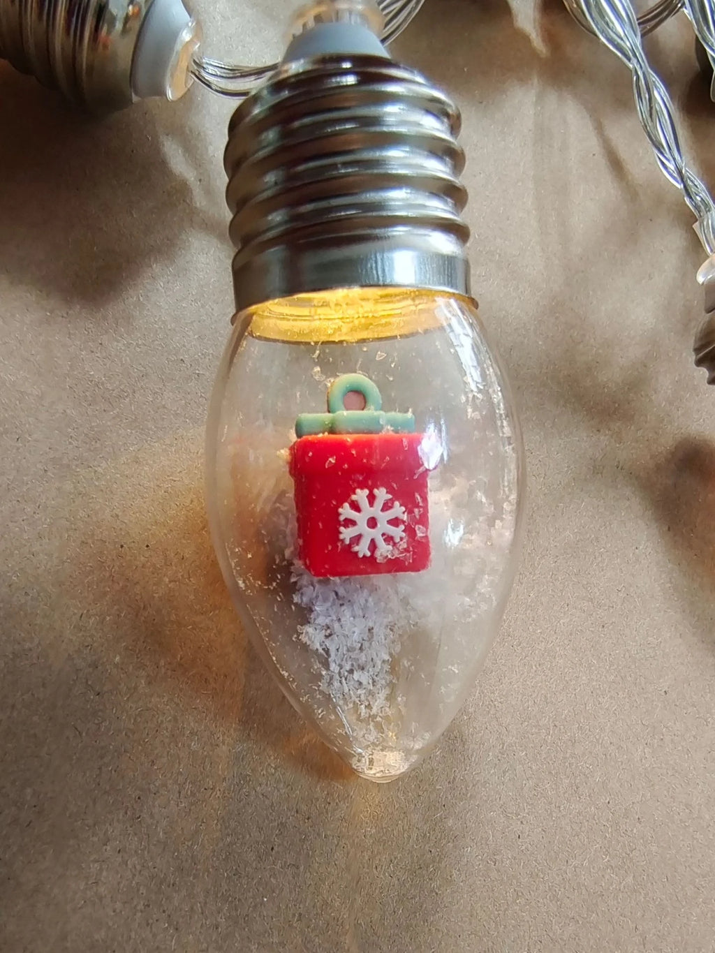 LED Christmas String Lights with Warm White Glow and Miniature Figurine Bulbs - Image 14