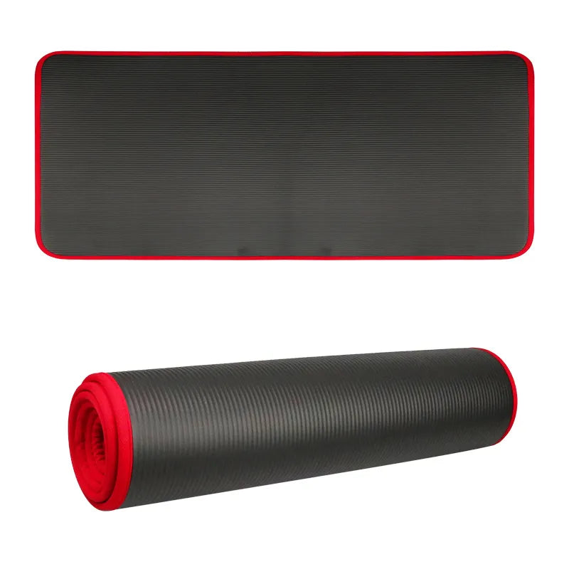 Tappetino da allenamento extra spesso antiscivolo – Imbottitura da 10 mm per comfort e stabilità superiori