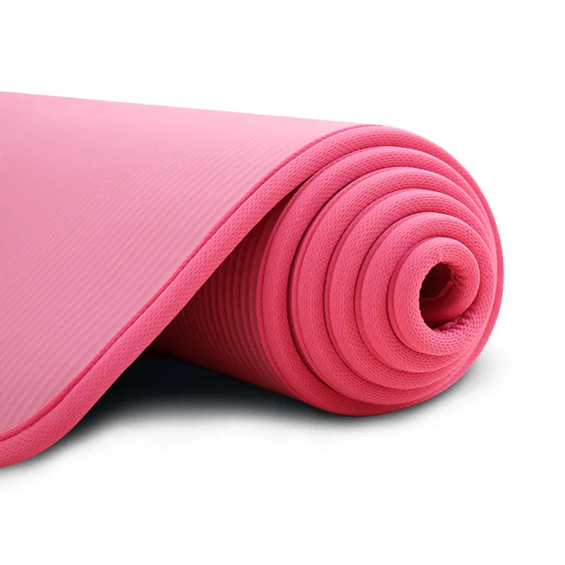 Tappetino da allenamento extra spesso antiscivolo – Imbottitura da 10 mm per comfort e stabilità superiori