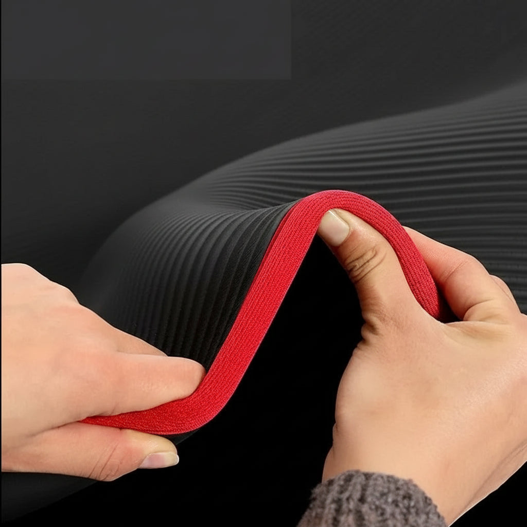 Tappetino da allenamento extra spesso antiscivolo – Imbottitura da 10 mm per comfort e stabilità superiori