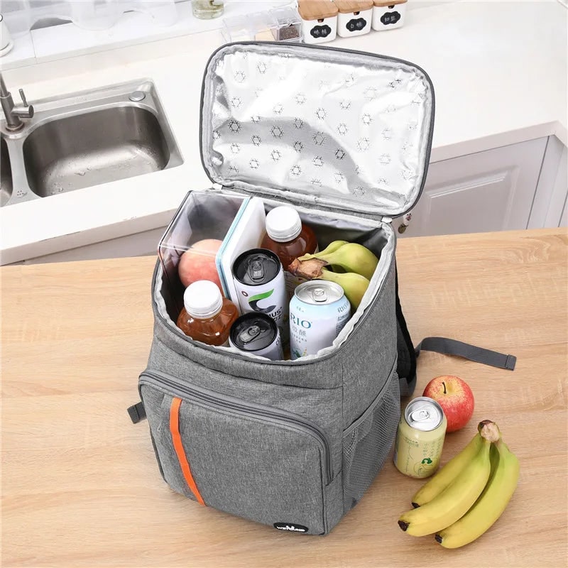 Men's Cooler Backpack with Insulated Leakproof Lining and Padded Straps - Image 4