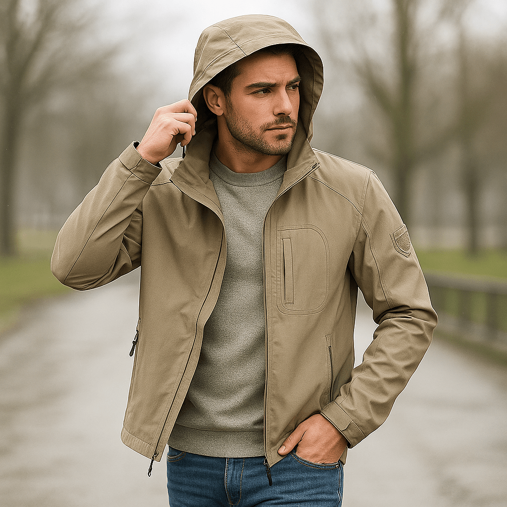 Veste légère de printemps pour homme - Élégante et confortable pour un style décontracté