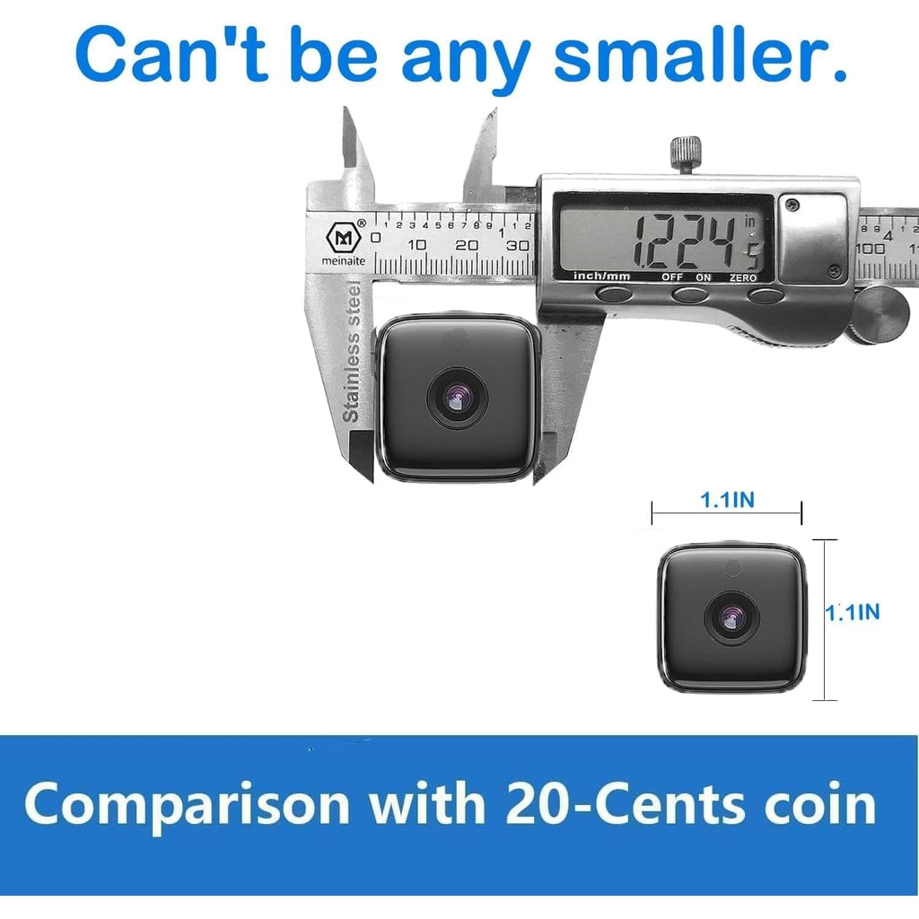 Mini Security Camera Wireless with Night Vision Motion Detection and 120-Degree Wide-Angle Lens - Image 8