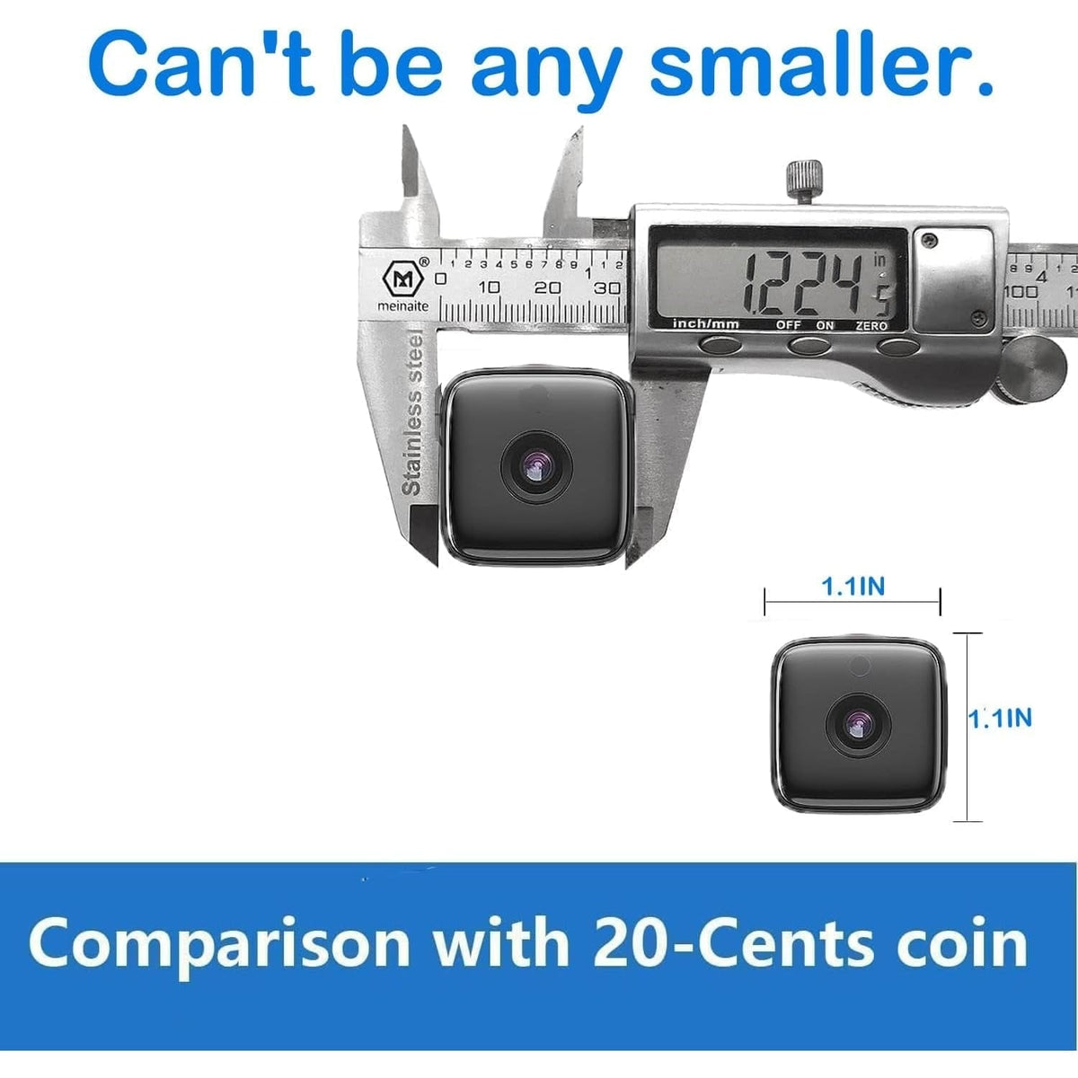 Mini Security Camera Wireless with Night Vision Motion Detection and 120-Degree Wide-Angle Lens - Image 8
