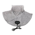 Neck Heating Pad with Vibration Massage and Shoulder Drape Electric USB Heated Massager - Image 1
