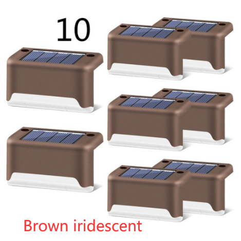 Outdoor Solar Lights for Deck Fence and Pathway with Compact Step Design and Waterproof Mount - Image 2